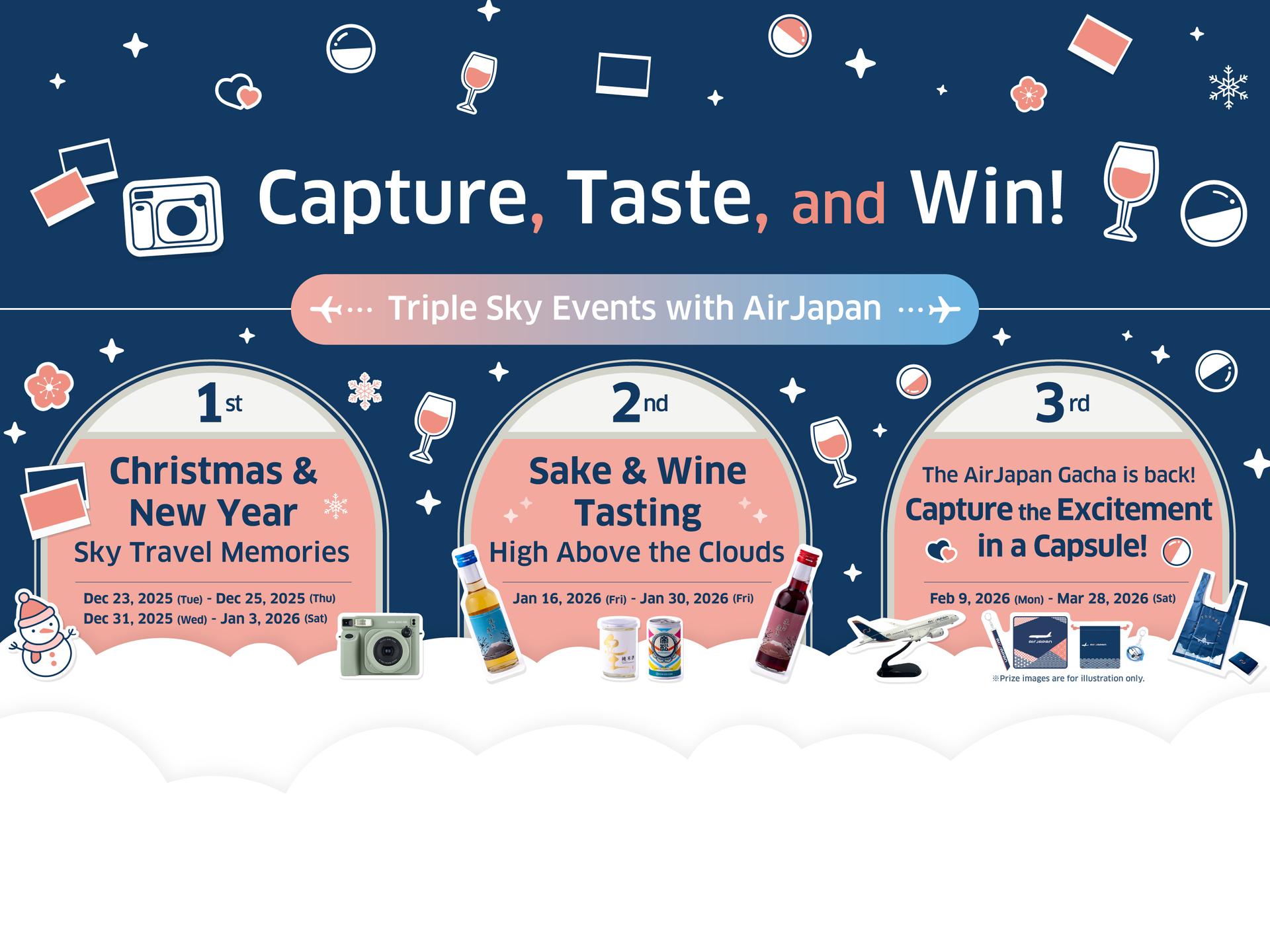 AirJapan Holds Special "Sky Festival Triple Celebration!"