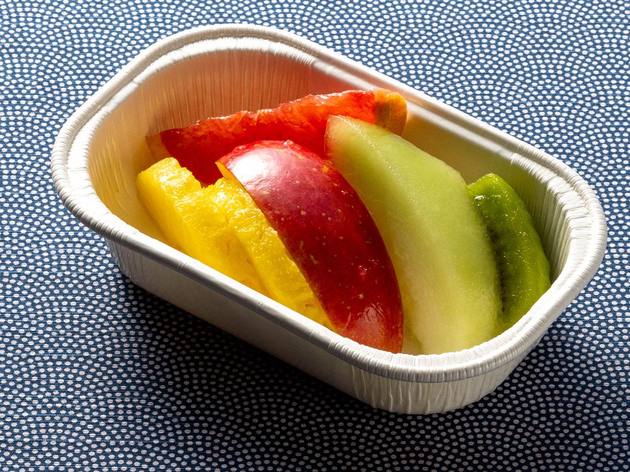 Photograph of in-flight meal Fresh Fruits